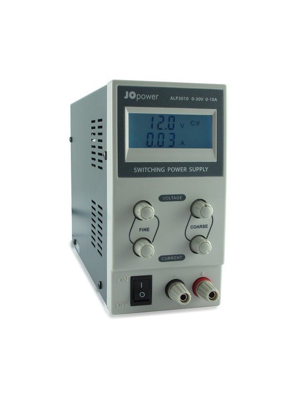 Alimentatore da laboratorio a tensione e corrente regolabili 0-30V 0-10A