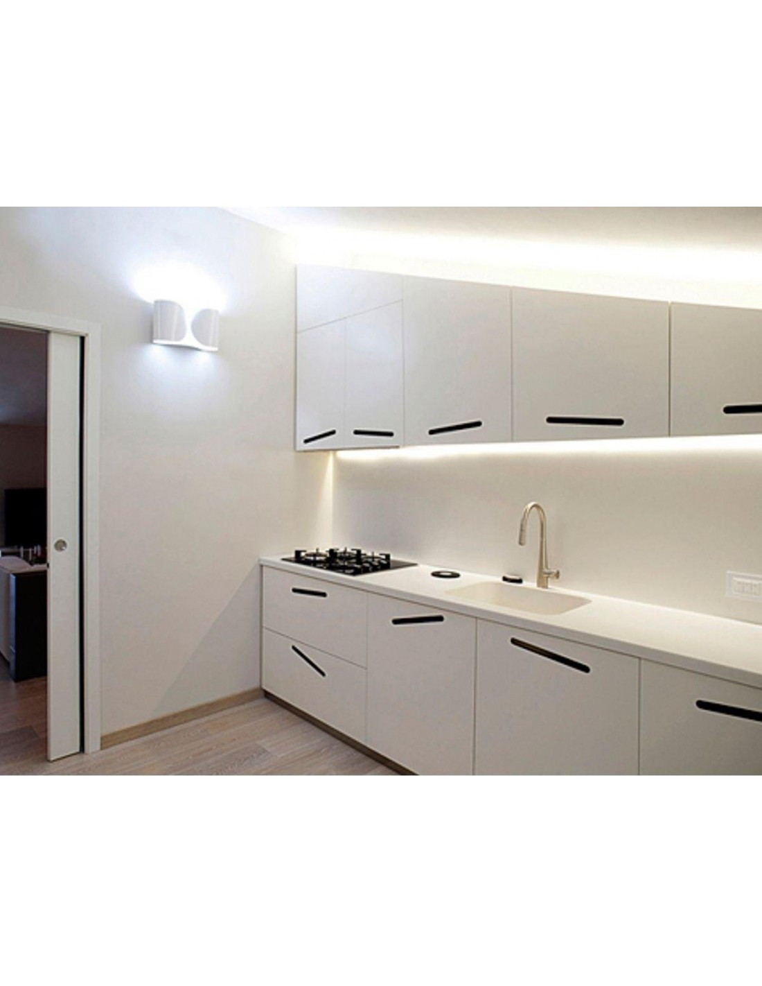 Barra Led Cob sottopensile Cucina Handmade Deluxe con Dimmer Touch