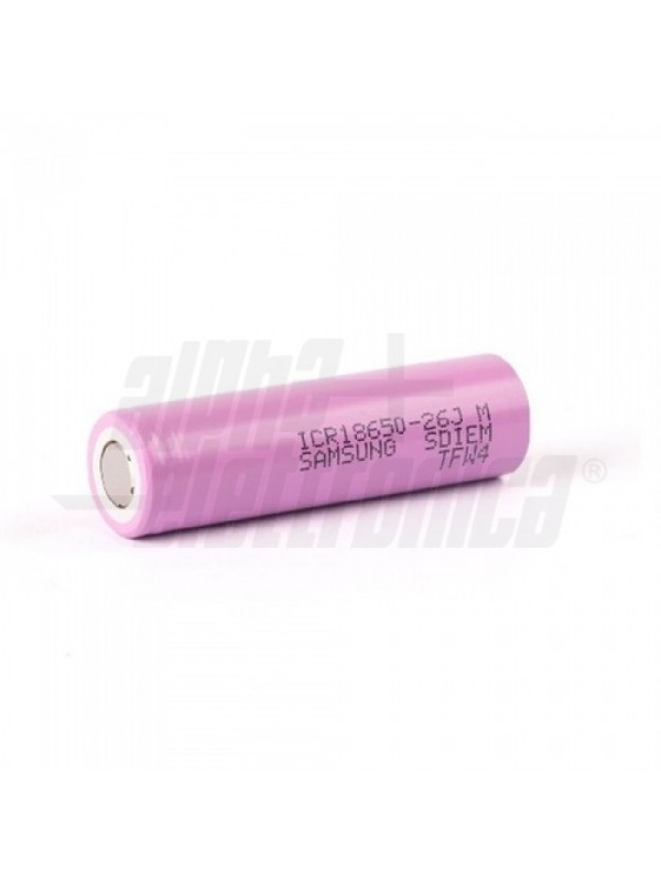 Batteria ricaricabile Li-ion 18650 3,6V 2600mAh  CR18650-26J