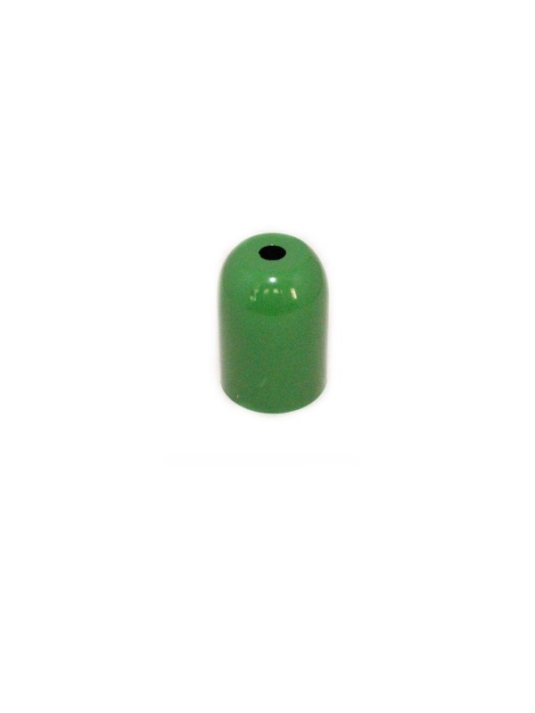 Copri Portalampada Bicchiere Metallo Colorato Verde E27