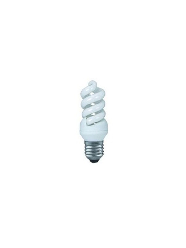 Lampada Mini Spirale Compact E27 7w   30w Luce Calda 2700k