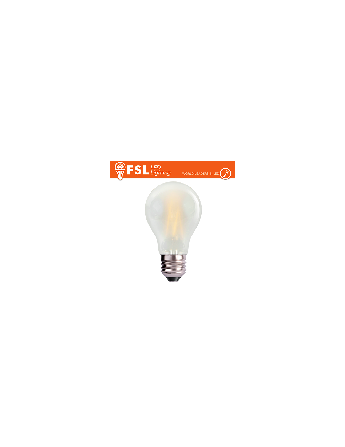 FSL FLA70O14W27K40D Lampadina LED E27 a Filamento Opale Goccia 14W