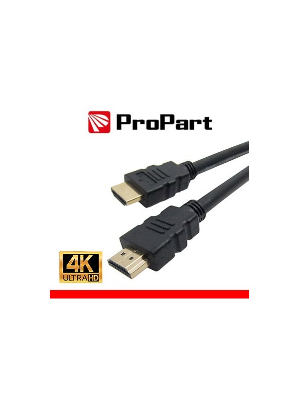 Cavo HDMI 2.0 High Speed 4K 3D con Ethernet 1.5m SP-SP NERO