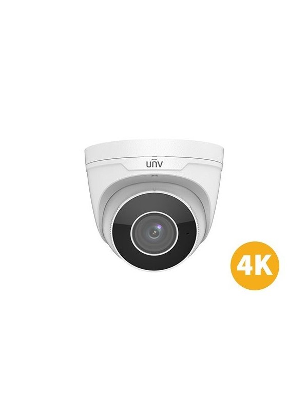 4K Uniview Dome IPCamera Eyeball, Motorizzata, Ultra265,IP67