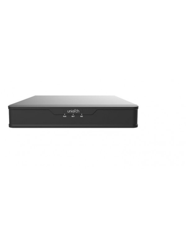 NVR Uniarch 8 Canali 8 Megapixel, 8 Porte PoE, 2 Slot SATA