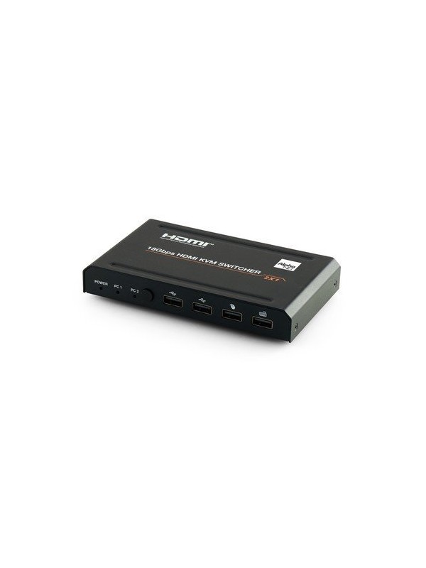 Commutatore HDMI® + USB, 2 in - 1 out, 4K@60Hz - KVM - EDID adattivo