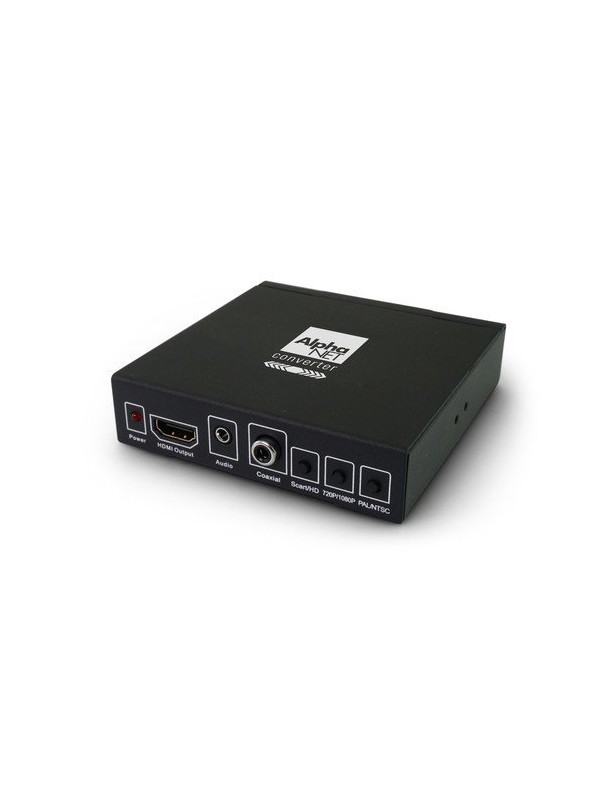 Convertitore switch Scart/HDMI a HDMI + Audio