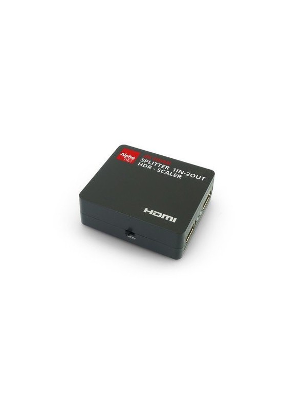 Distributore HDMI®, 1 in - 2 out 4K@60Hz - compatibile HDR - con scaler