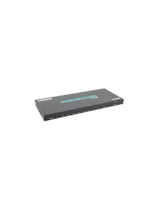 Distributore HDMI®, 1 in - 8 out, 4K@60Hz - HDR - Smart EDID - Con scaler