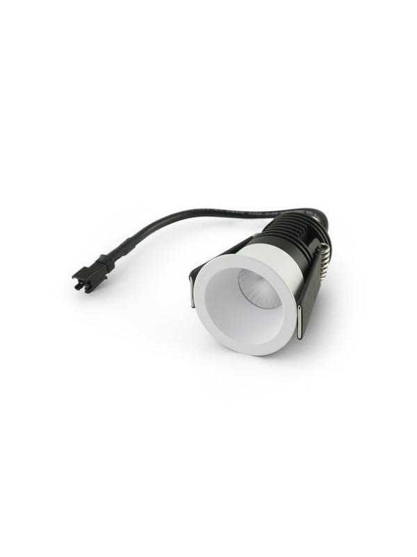 Faretto LED da incasso rotondo - 4,8W - Bianco - Bianco naturale 4000K