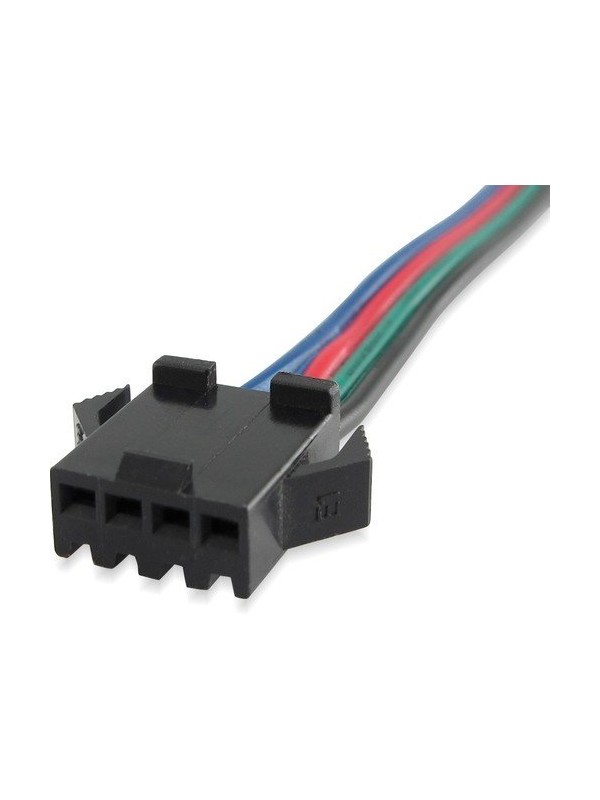 Kit di 10 cavi con connettore femmina per nastri led RGB