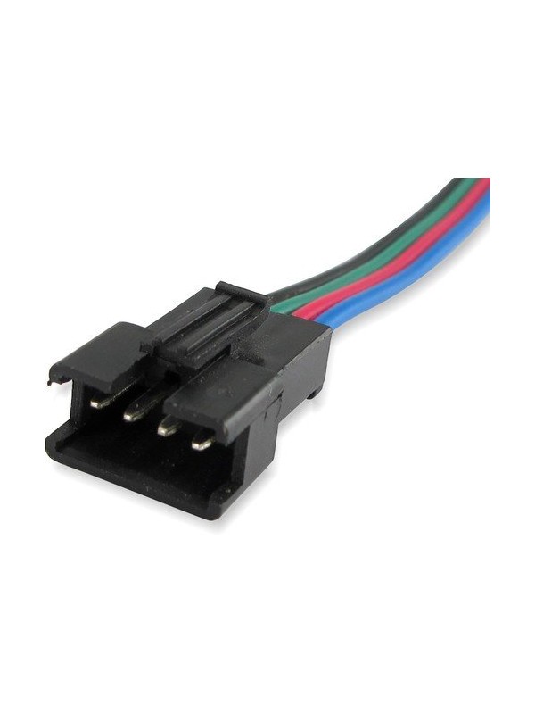 Kit di 10 cavi con connettore maschio per nastri led RGB