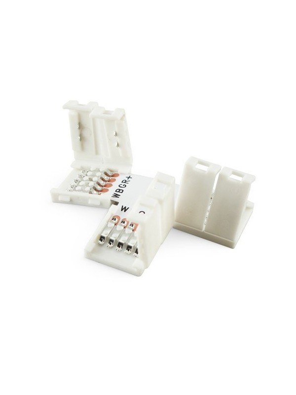 Kit di 10 connettori in PCB a "T" per nastri led monocolore 10mm