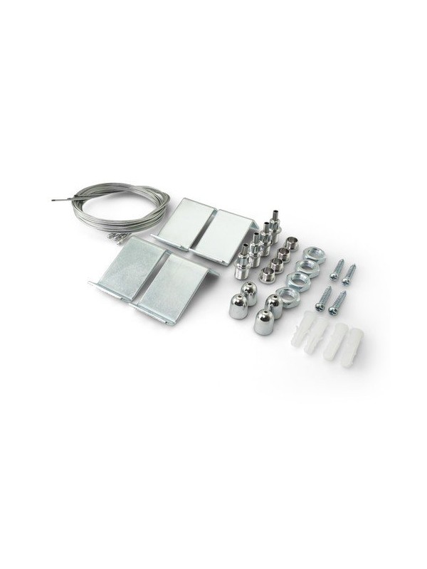 Kit di fissaggio a sospensione per pannelli led JO395/6060/09 - 4 corde