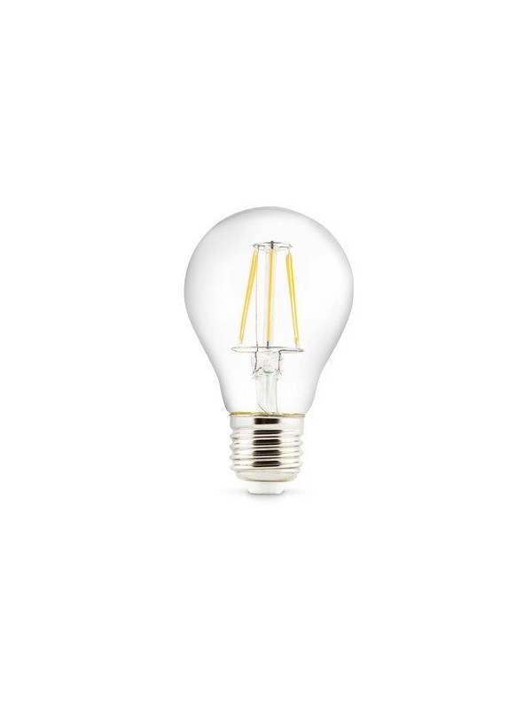 Lampada a filamento led bulbo - 230Vac - E27 - 7W - Dimmerabile