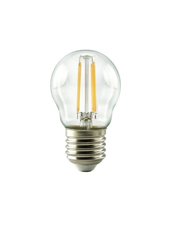 Lampada a filamento led mini-bulbo - 230Vac - E27 - 4,5W  - Bianco caldo