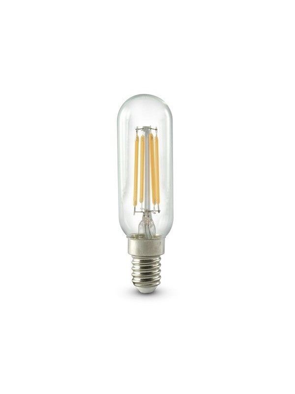Lampada a filamento led T25 - 230Vac - E14 - 4,5W  - Bianco caldo
