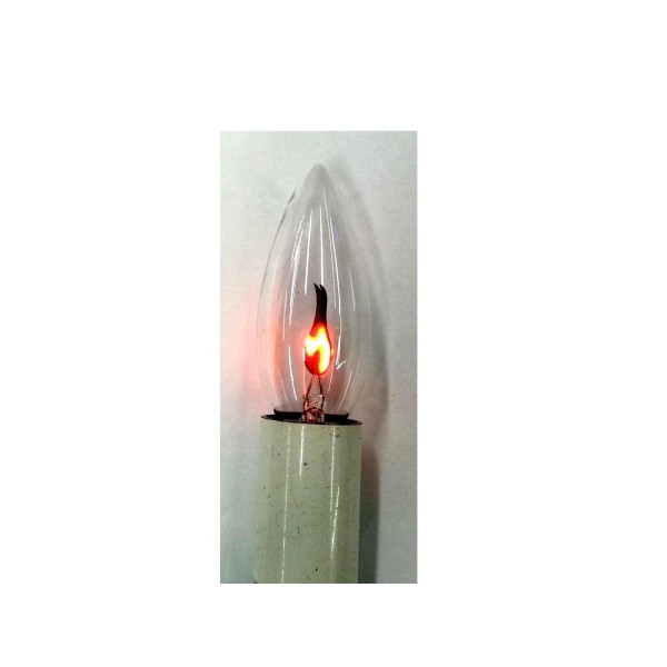 Lampada Oliva Tremula E14 3w Votiva Candela Oscillante 32 X 95MM