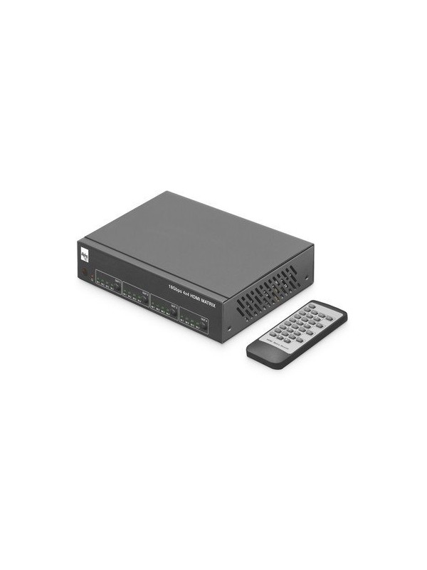 Matrice HDMI® 4 In - 4 Out 4K@60Hz - Con Scaler - compatibile HDR - ARC - estrazione audio
