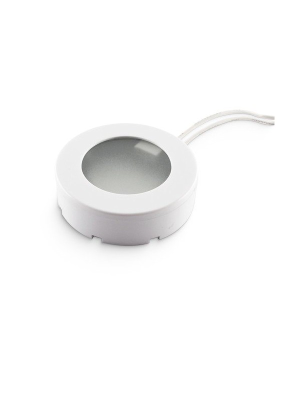 Supporto bianco per lampada led - Plastico - G4