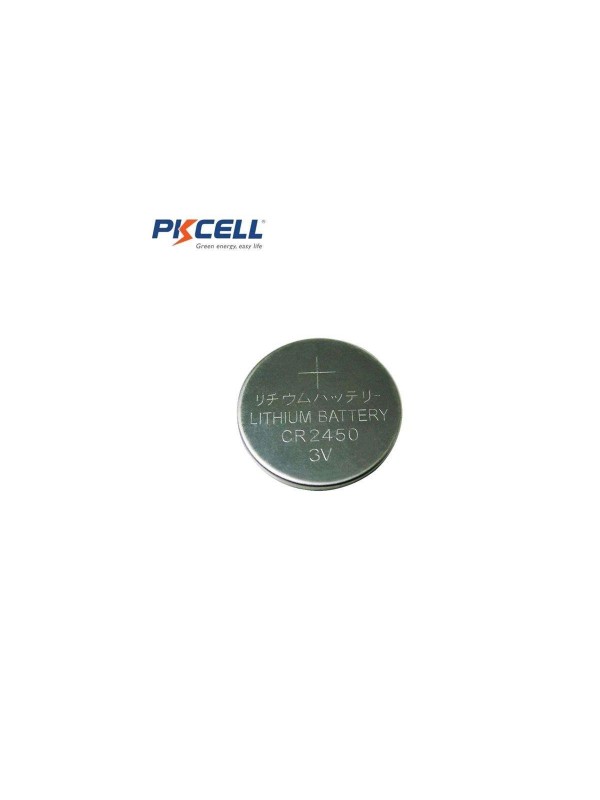 Batteria Bottone Litio Cr2450 3v Pkcell